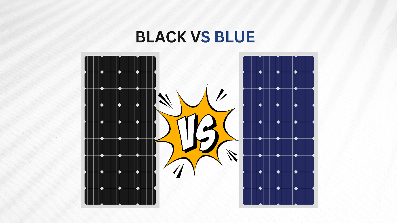 Black vs Blue Solar Panel Comparison